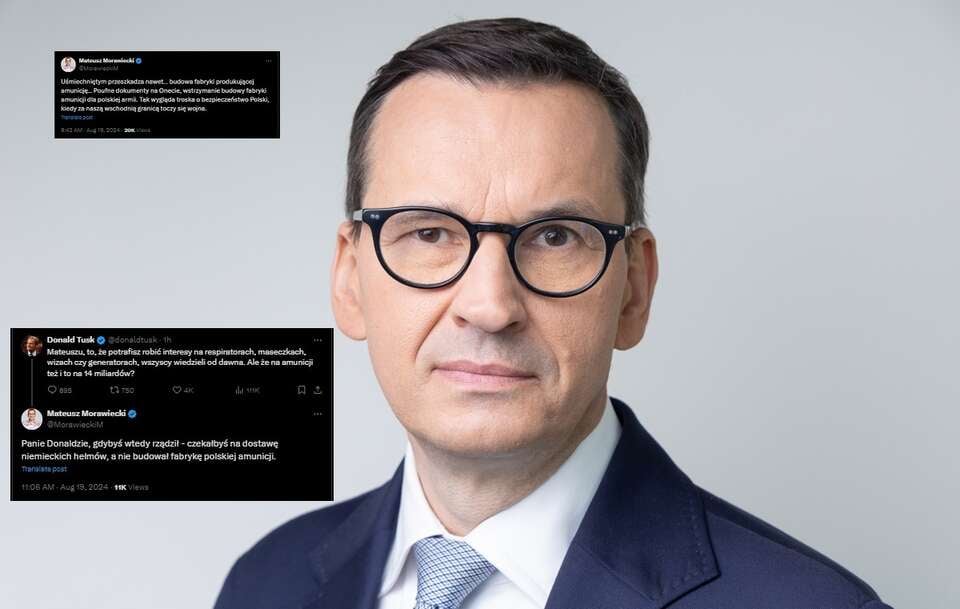 Były premier Mateusz Morawiecki / autor: Fratria