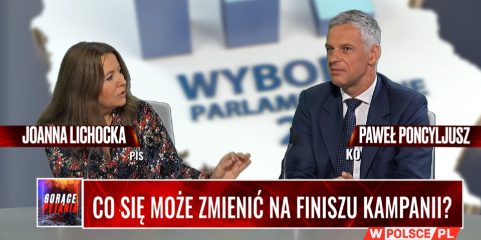 Lichocka Joanna, Poncyljusz Paweł / autor: wPolsce.pl