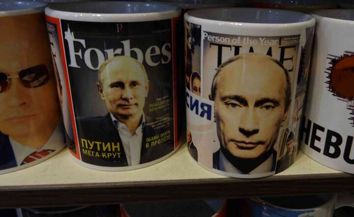 Kubki z podobizną prezydenta popularne w Rosji / autor: Fot. MichaŁ Karnowski/Fratria