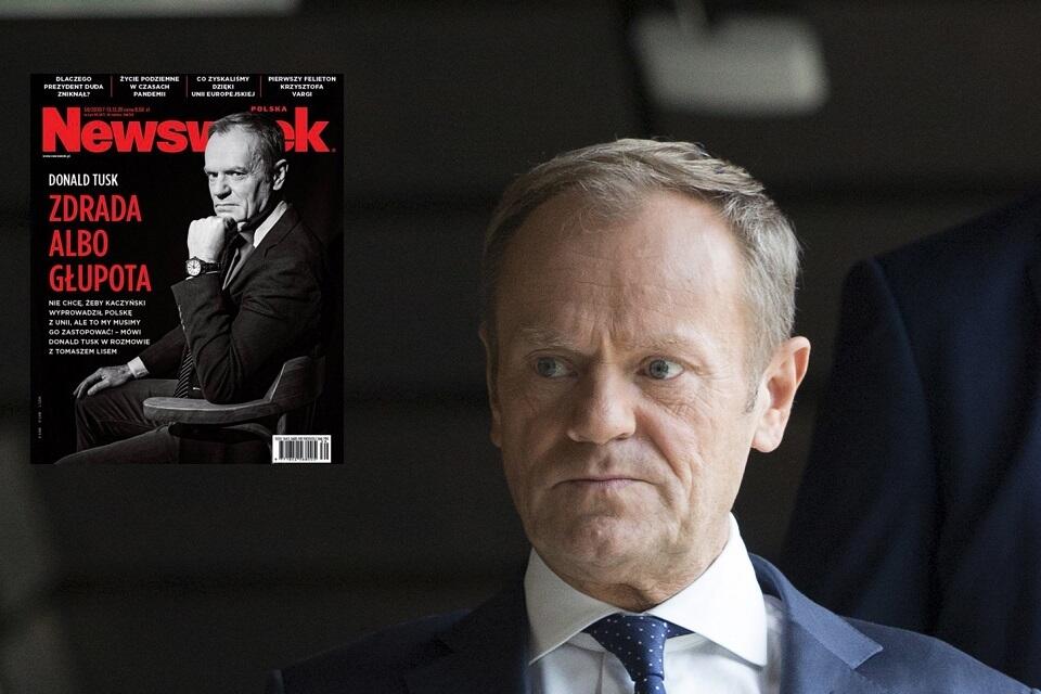 Donald Tusk / autor: Fratria; Newsweek