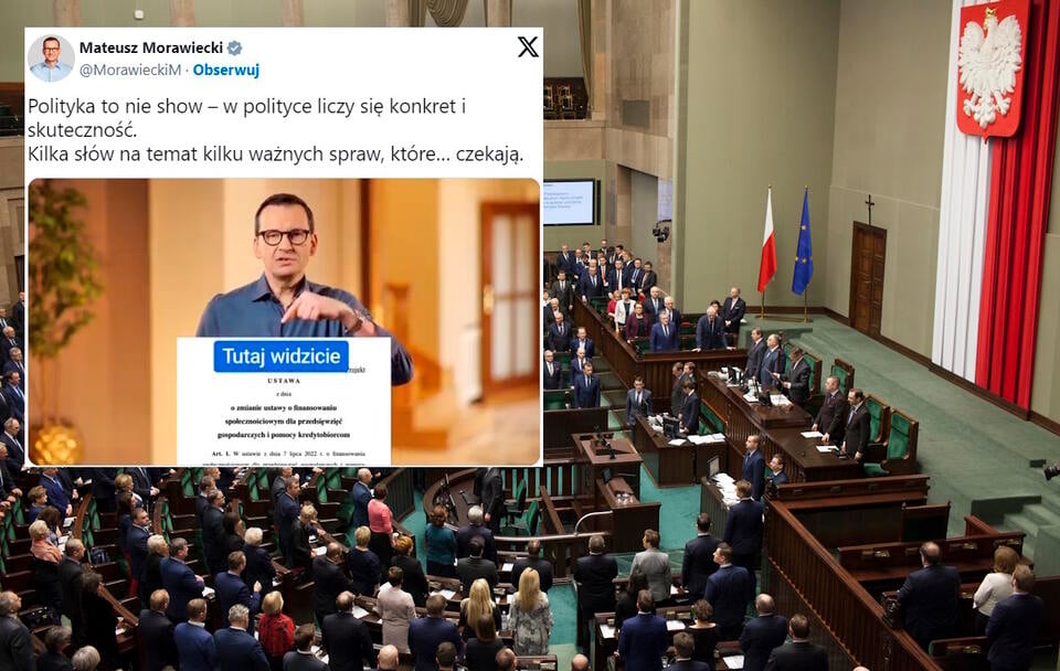 Mateusz Morawiecki / autor: Fratria/X: @MorawieckiM