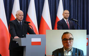 Prezydent Karol Nawrocki i prezes NBP Adam Glapiński przedstawili propozycję "polski SAFE zero procent". / autor: PAP/Paweł Supernak/wPolsce24