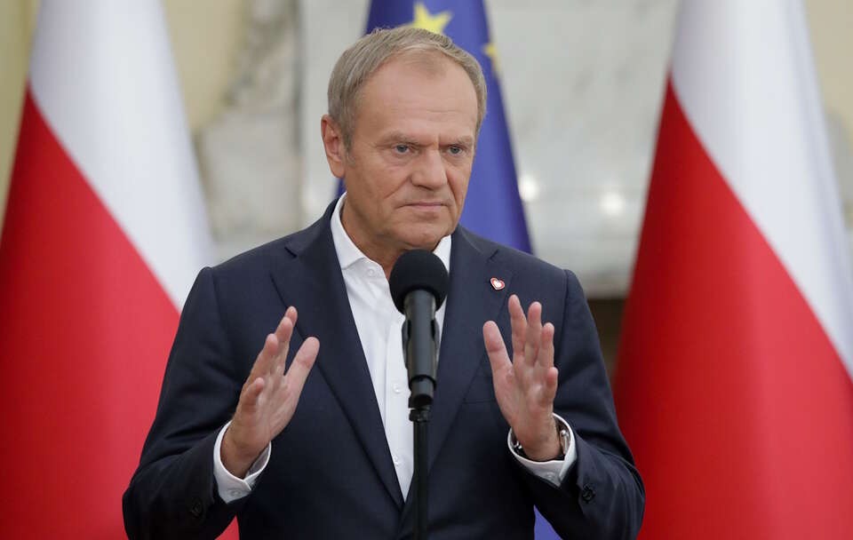 Donald Tusk / autor: PAP/Tomasz Gzell