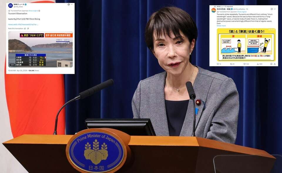 Premier Japonii Sanae Takaichi / autor: 首相官邸, CC BY 4.0 <https://creativecommons.org/licenses/by/4.0>, via Wikimedia Commons