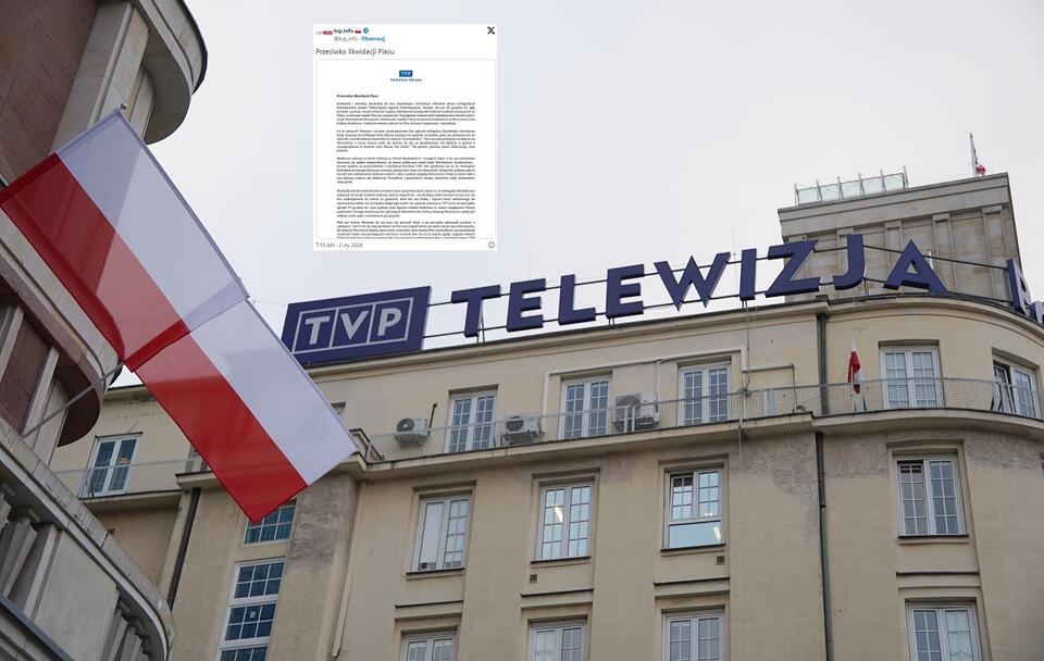 Neowładze TVP chcą sprzedać budynek TAI przy pl. Powstańców Warszawy? / autor: Fratria