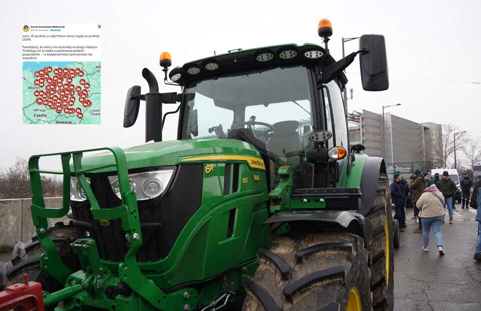 Dziś rozpocznie się protest rolników w całej Polsce / autor: Fratria