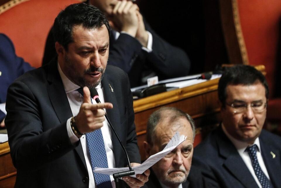 Matteo Salvini / autor: PAP/EPA/Riccardo Antimiani