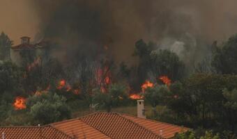 Dramat w Grecji! Kraj trawią gigantyczne pożary