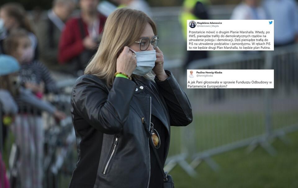 Magdalena Adamowicz / autor: Fratria/Twitter