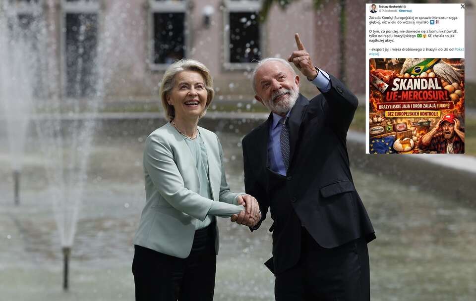 autor: PAP/EPA/Antonio Lacerda/X Tobiasz Bocheński