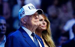 Donald Trump i Melania Trump / autor: PAP/EPA/BONNIE CASH / POOL