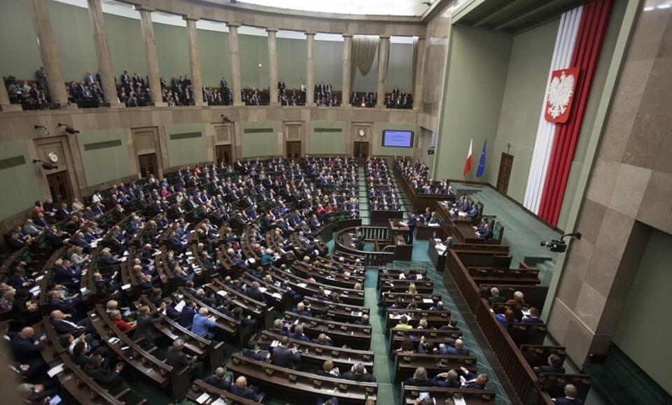 Sejm bieżącej kadencji / autor: Fratria