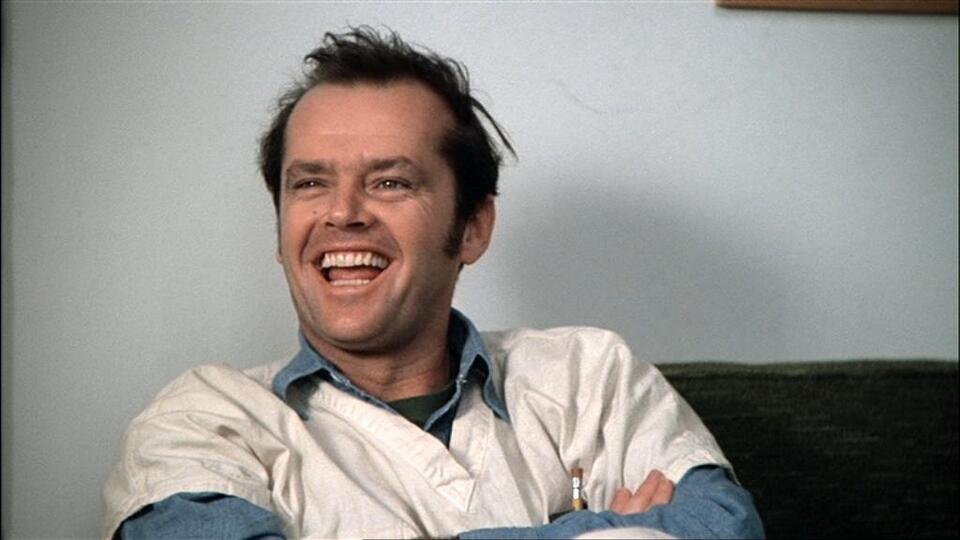 Jack Nicholson. "Lot nad kukułczym gniazdem" 