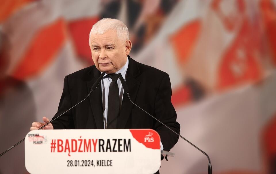 Jarosław Kaczyński / autor: PAP/Łukasz Gągulski