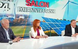 Marek Formela, Anna Sarzyńska oraz Andrzej Rafał Potocki w "Salonie Dziennikarskim" na antenie Telewizji wPolsce24 / autor: Telewizja wPolsce24
