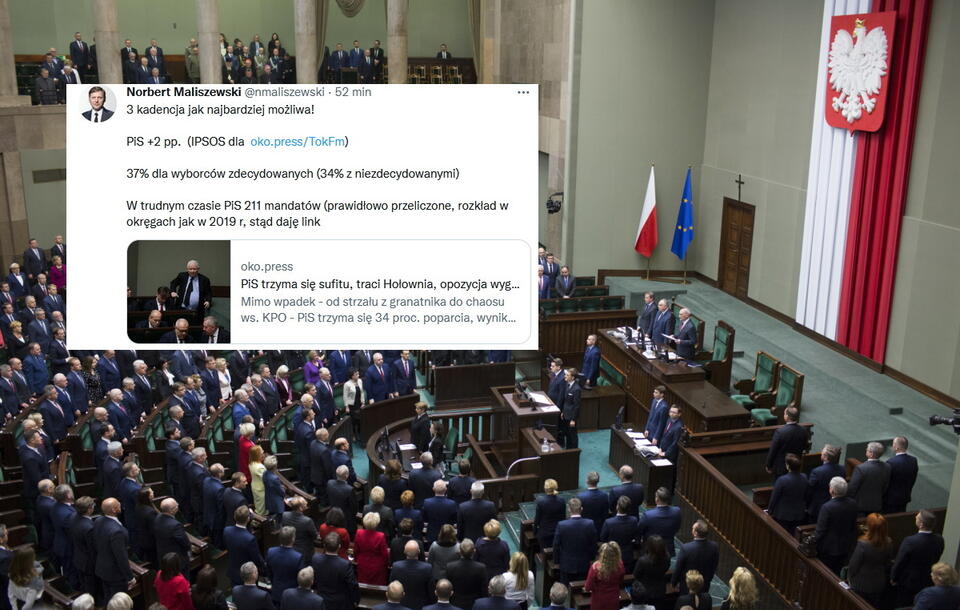 Sejm / autor: Fratria/Twitter