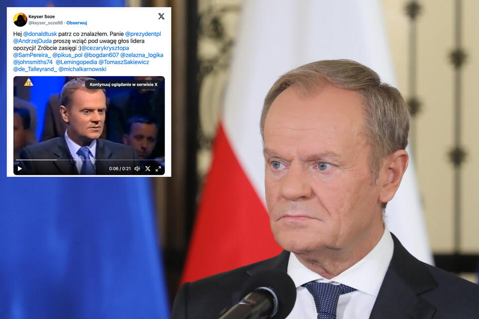 Donald Tusk / autor: PAP/Paweł Supernak/X