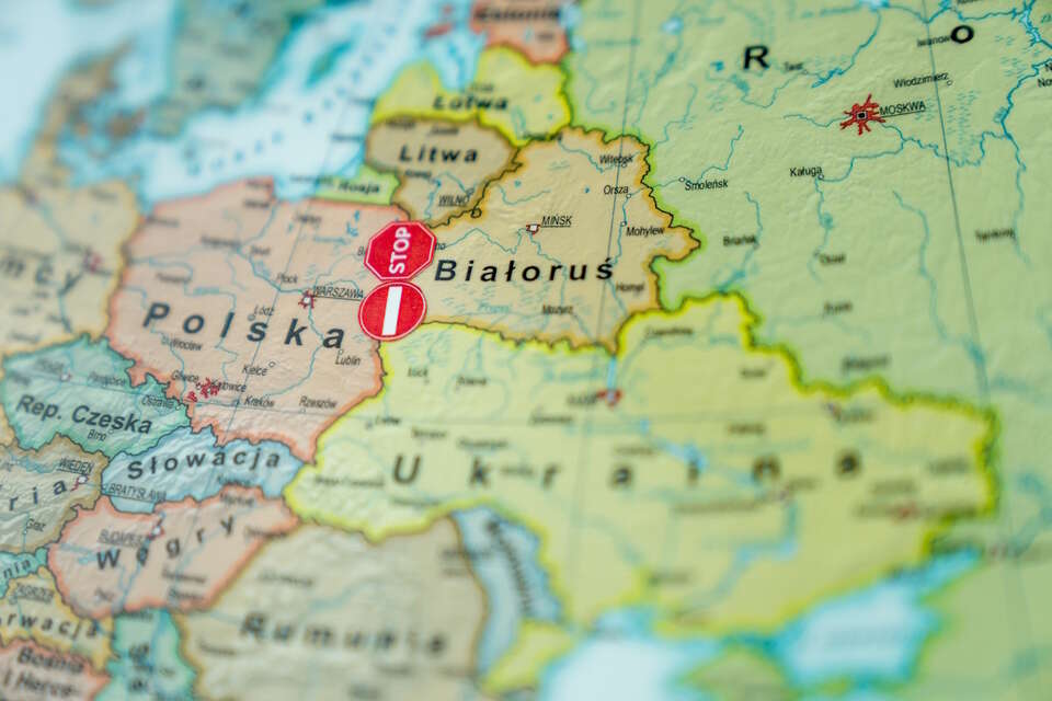 Granica polsko-białoruska / autor: Fratria