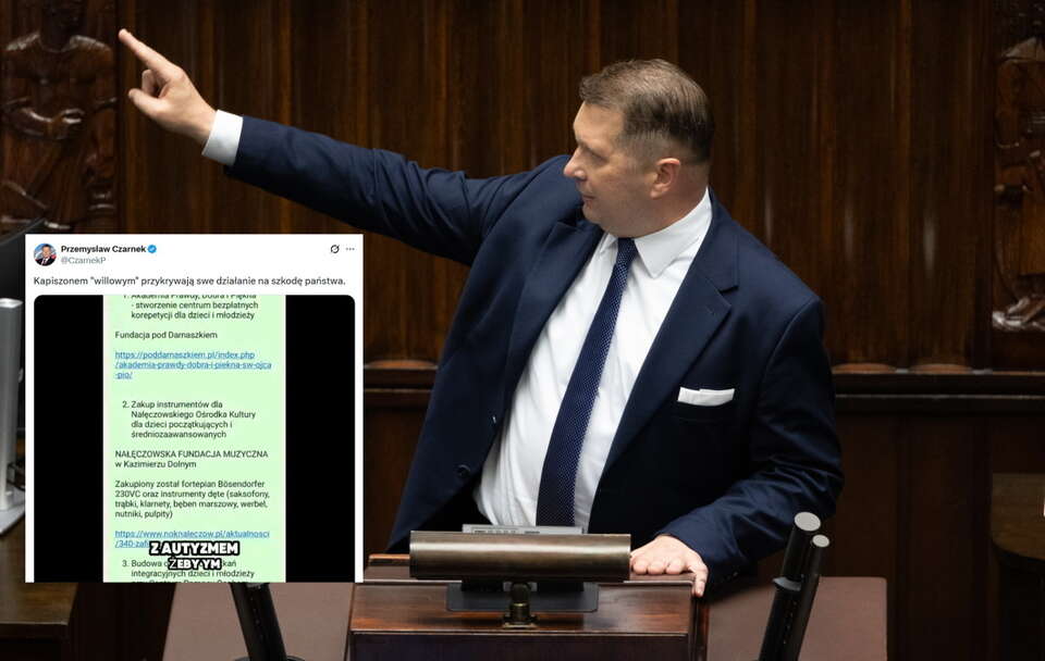 Czarnek punktuje rządzących:No i co, Siemoniaki, Giertyszki?