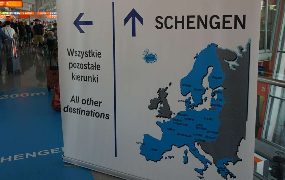 Strefa Schengen / autor: Fratria