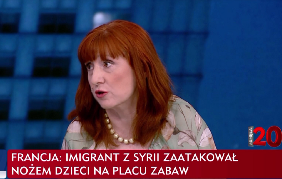 Posłanka Lewicy Małgorzata Prokop-Paczkowska / autor: TVP Info