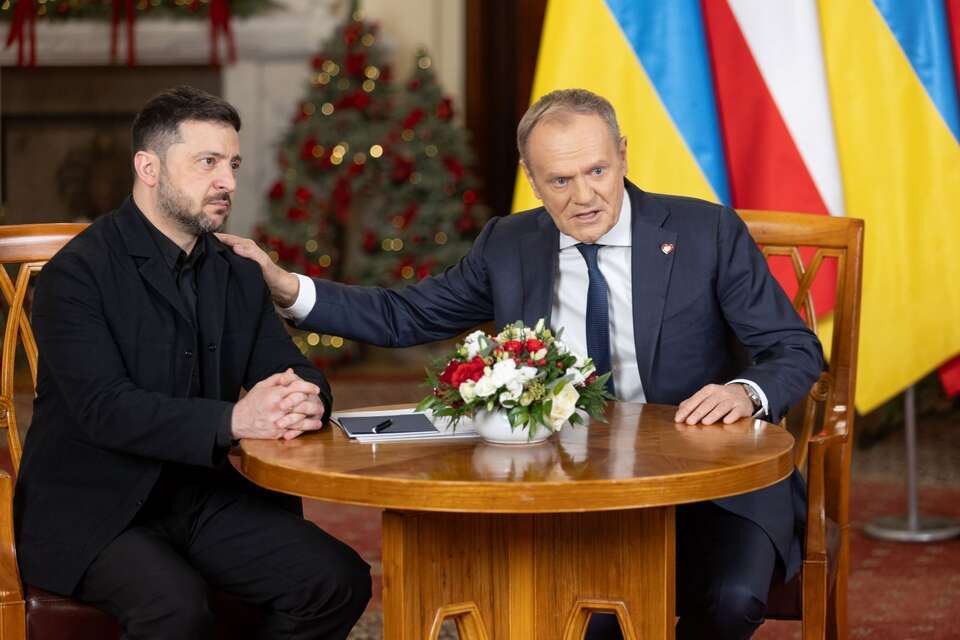 Niemiecka pułapka Zełenskiego. Najbardziej żałosny jest Tusk