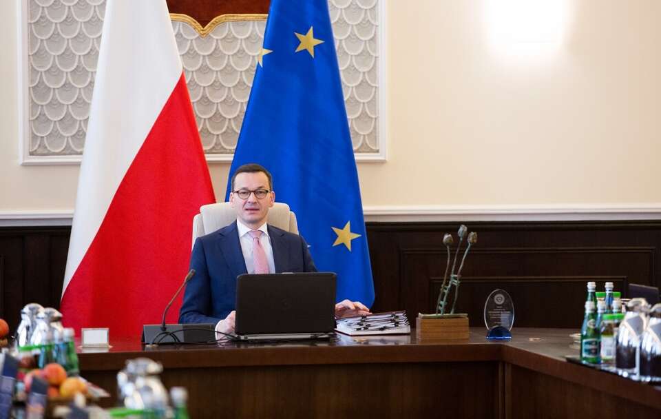 Były premier Mateusz Morawiecki / autor: Fratria