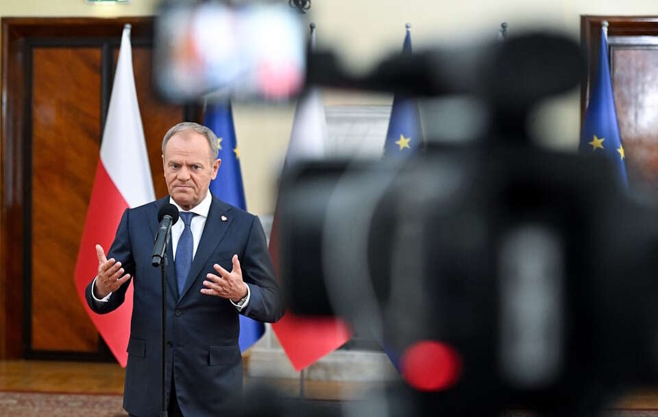 Fala pożarów w Polsce. Tusk o spekulacjach dot. obcych służb