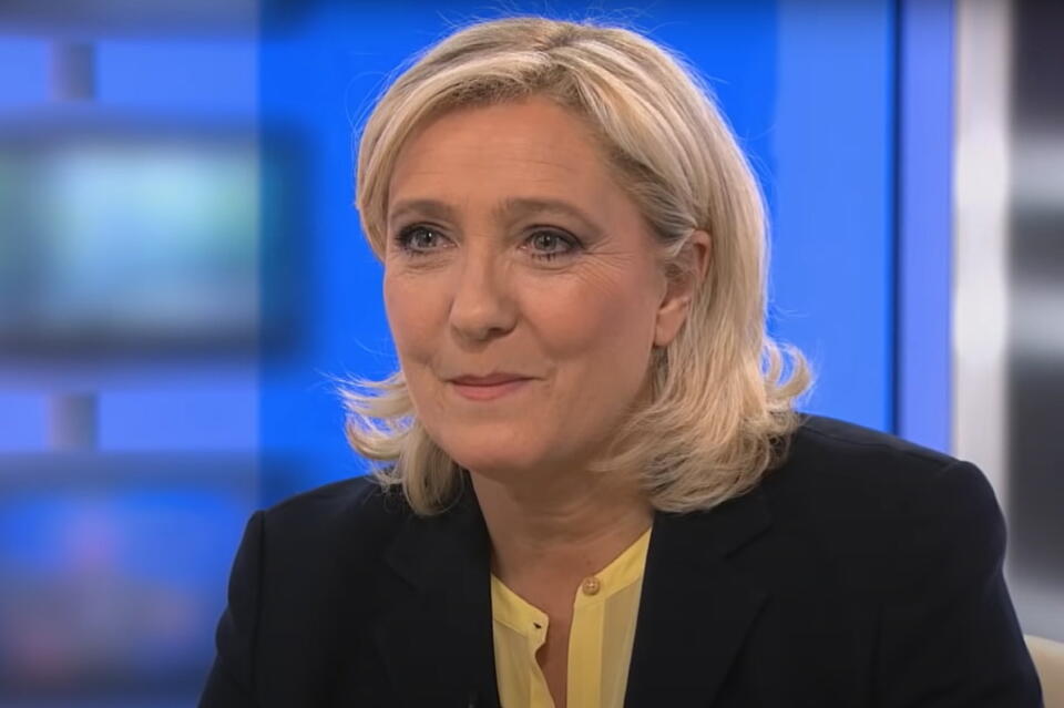 Marine Le Pen / autor: screenshot YouTube  Radio-Canada Info