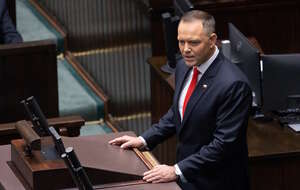 Prezydent Karol Nawrocki / autor: Fratria