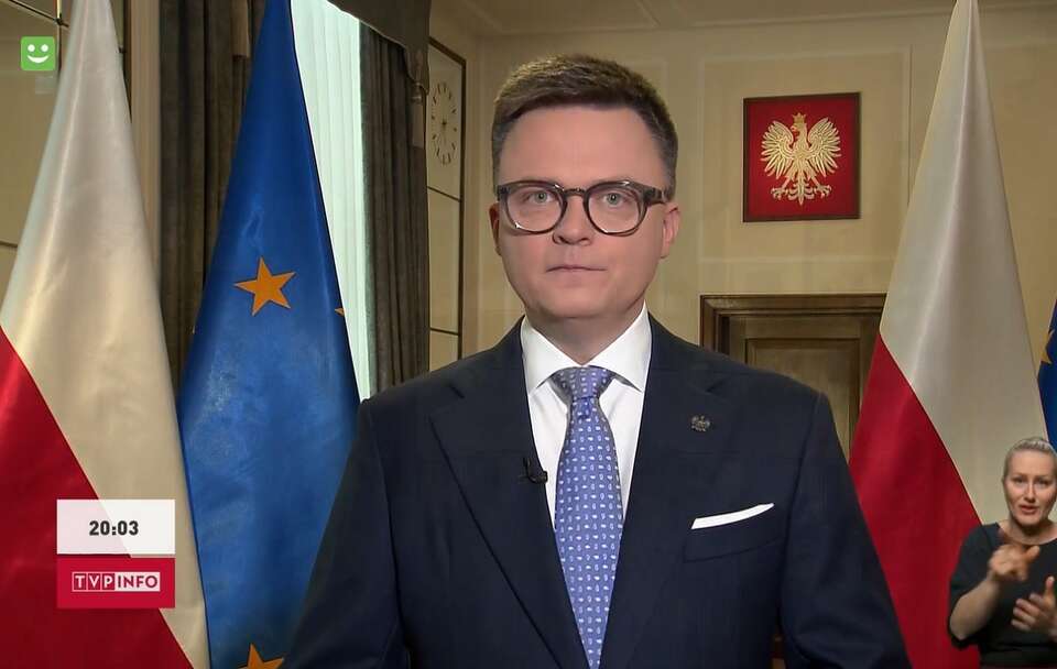 Orędzie marszałka. Hołownia: Polaryzacja rodzi radykalizm