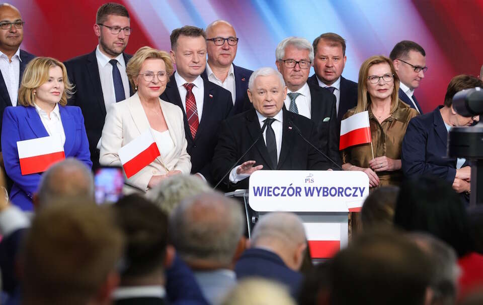 Jarosław Kaczyński  / autor: PAP/Rafał Guz