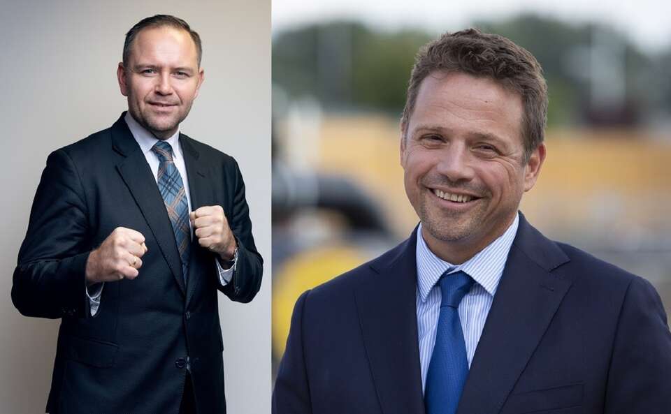 Karol Nawrocki/Rafał Trzaskowski / autor: Fratria