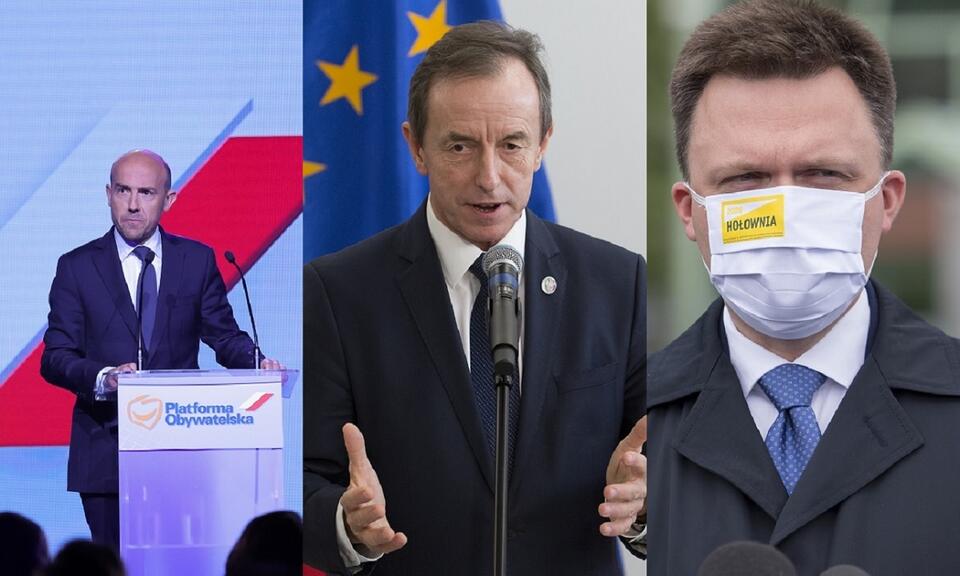 B.Budka, T. Grodzki, Sz. Hołownia / autor: Fratria