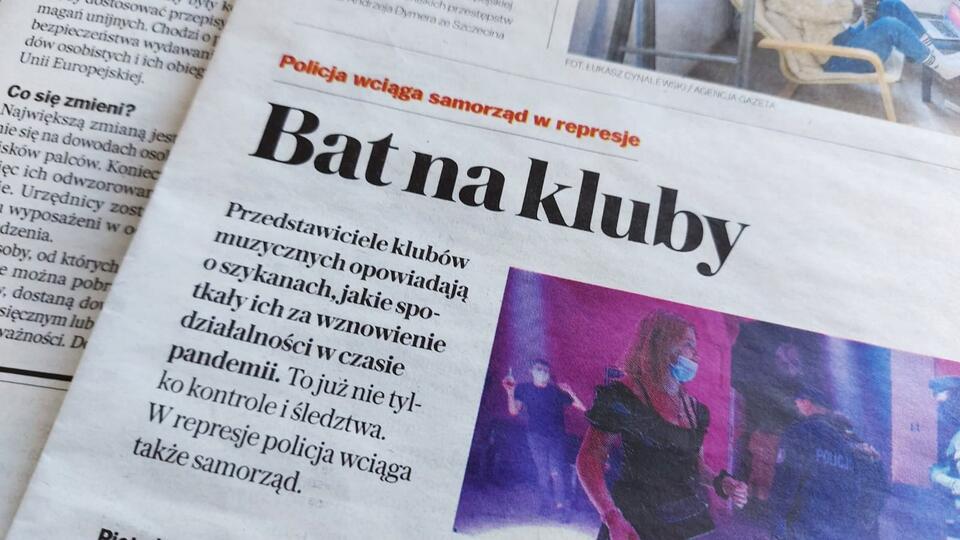 Cytat - fragment opisywanego artykułu z GW / autor: wPolityce.pl