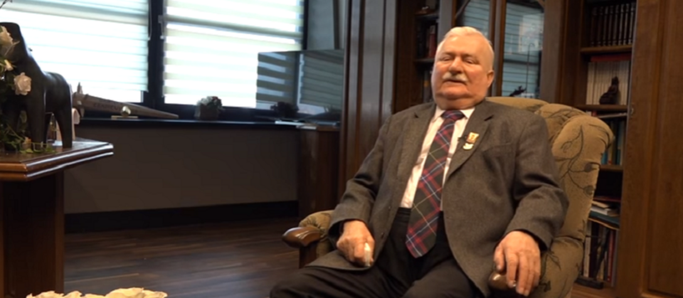 Lech Wałęsa / autor: YouTube
