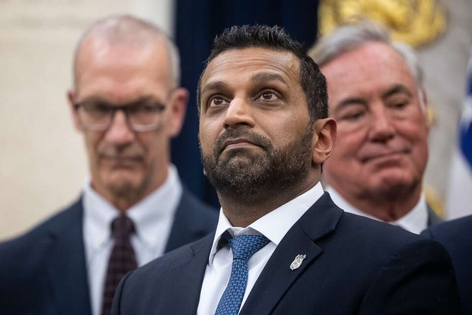 Szef FBI Kash Patel poinformował w poniedziałek o udaremnieniu zamachu terrorystycznego, przygotowywanego przez skrajnie lewicową organizację. / autor: PAP/EPA