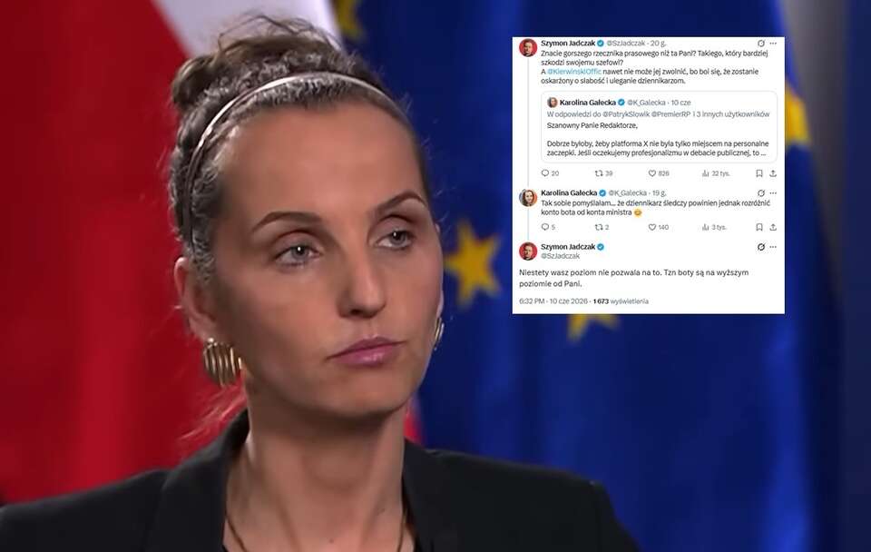 Rzecznik MSWiA Karolina Gałecka / autor: TVP Info w likwidacji
