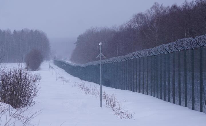 Ogrodzenie ochronne na granicy z Białorusią / autor: Fratria / MK