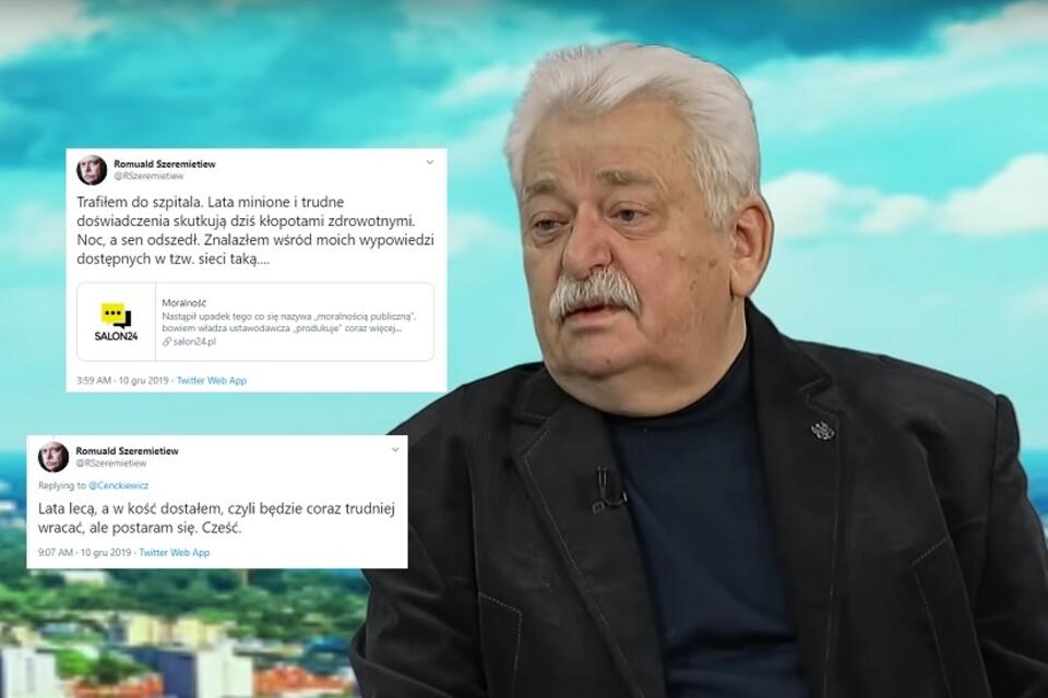 Prof. Romuald Szeremietiew / autor: Telewizja wPolsce.pl/Twitter