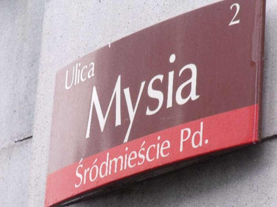 Na ulicy Mysiej w Warszawie mieścił się w PRL urząd cenzury. fot. wPolityce.pl, kam. 