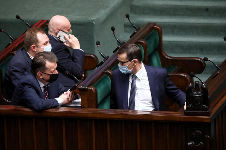 Premier Morawiecki w Sejmie / autor: PAP/Tomasz Gzell