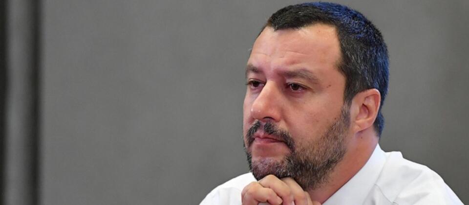 Matteo Salvini, szef MSW Włoch / autor: PAP/EPA