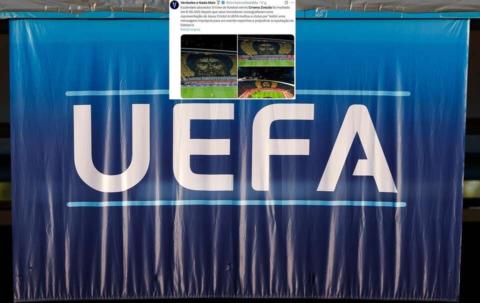 Nie, serbscy kibice nie zostali „ukarani z powodu Jezusa”