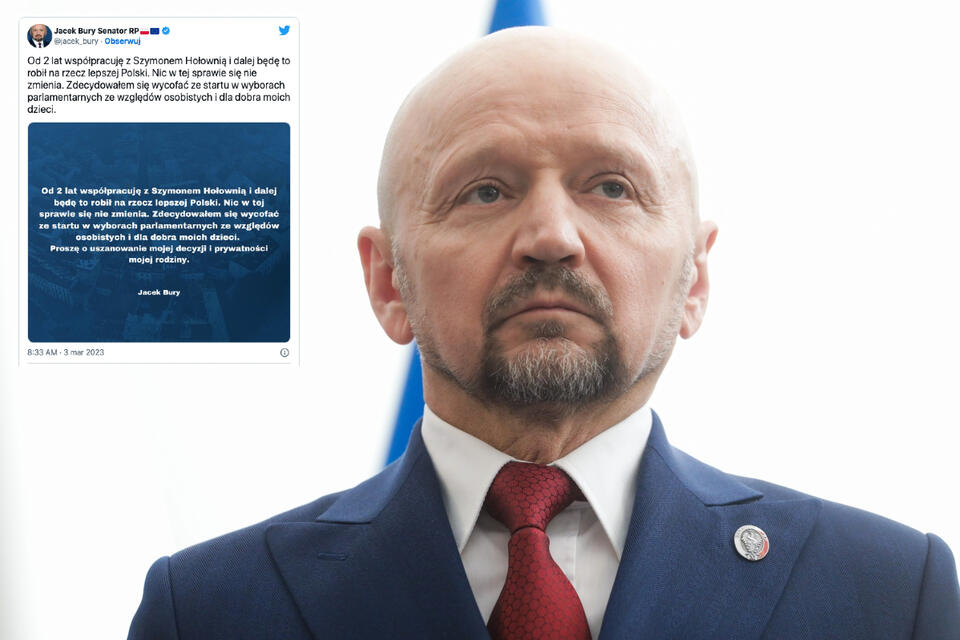 Jacek Bury  / autor: PAP/Albert Zawada/Twitter