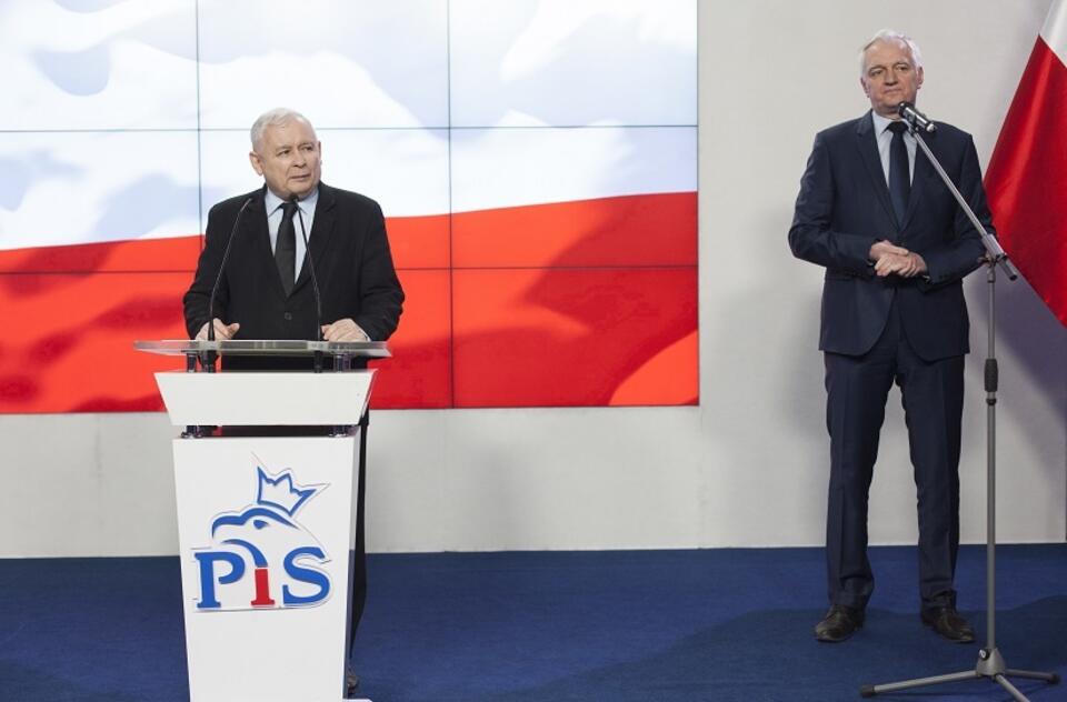 Jarosław Kaczyński i Jarosław Gowin / autor: Fratria