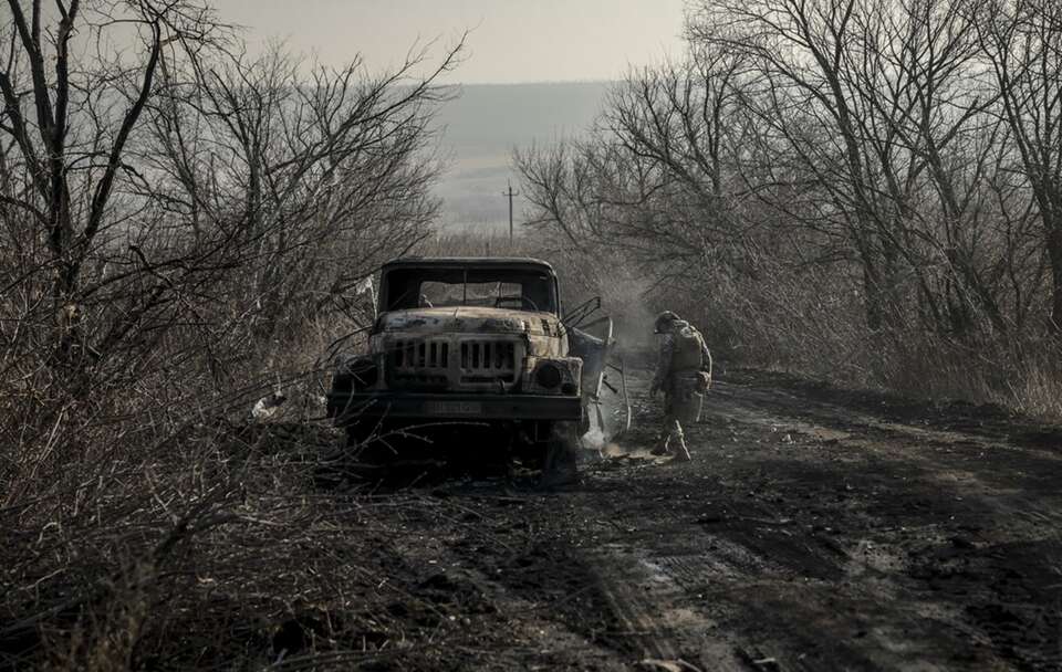 autor: PAP/EPA/PRESS SERVICE OF THE 24 MECHANIZED BRIGADE HANDOUT