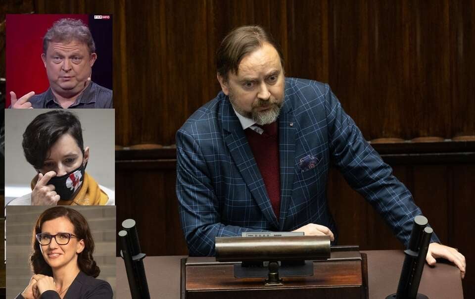 Poseł PiS Paweł Szrot / autor: Fratria/X:@tvp_info, @Anna_Mierzynska