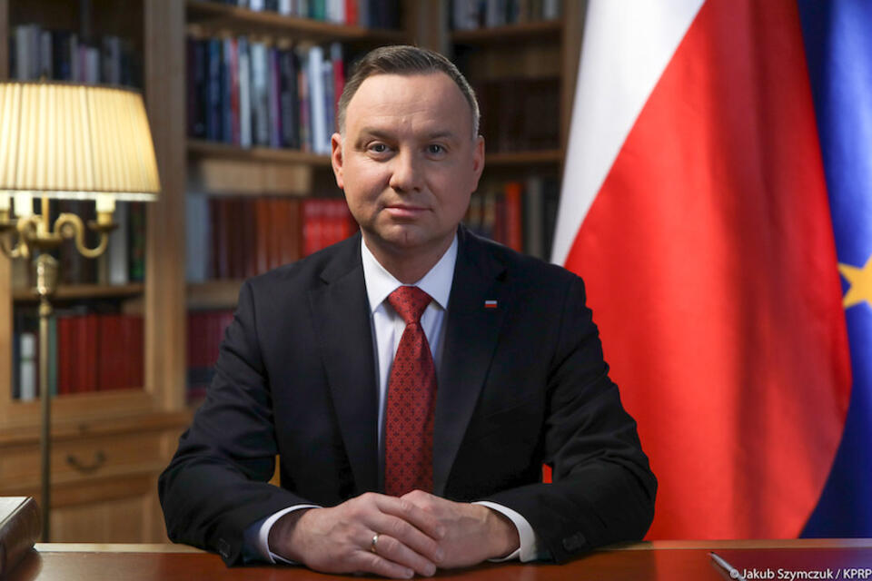 Prezydent Andrzej Duda. / autor: Jakub Szymczuk/KPRP
