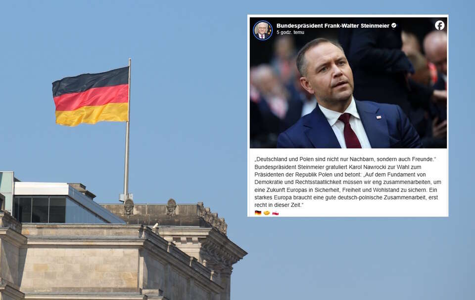 Niemiecka flaga / autor: Fratria/Facebook: Bundespräsident Frank-Walter Steinmeier